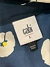 CAbi 100% Polyester Black 3/4 Sleeve Blouse Size L - photo 7
