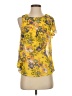 HD in Paris 100% Polyester Yellow Sleeveless Blouse Size 2 - photo 1