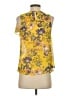 HD in Paris 100% Polyester Yellow Sleeveless Blouse Size 2 - photo 2