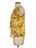 HD in Paris 100% Polyester Yellow Sleeveless Blouse Size 2 - photo 5