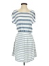 Splendid Stripes Blue Casual Dress Size S - photo 1