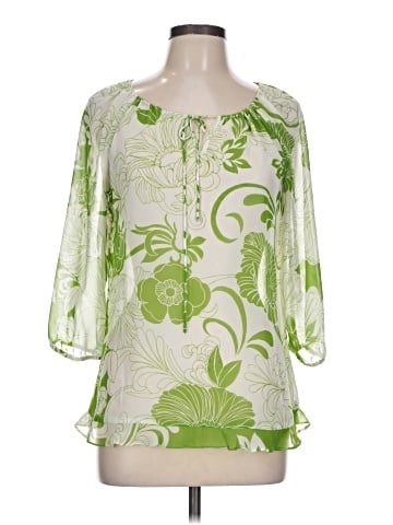 Ann Taylor Factory 3/4 Sleeve Blouse (view 1)