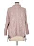 Assorted Brands Pink Turtleneck Sweater Size L (estimated) - photo 1