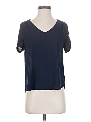 Lily White Short Sleeve Blouse (view 1)
