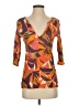 J.Crew 100% Cotton Orange 3/4 Sleeve Top Size XS - photo 1