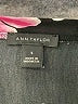 Ann Taylor 100% Polyester Black Short Sleeve Top Size S - photo 7