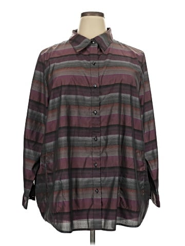 Joan Rivers Long Sleeve Blouse (view 1)