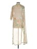 Crescent 100% Polyester Tan Kimono Size S - photo 2