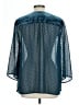 Style&Co 100% Polyester Teal 3/4 Sleeve Blouse Size L - photo 2