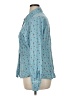 Levi's 100% Polyester Stars Blue Long Sleeve Blouse Size XL - photo 5
