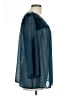 Style&Co 100% Polyester Teal 3/4 Sleeve Blouse Size L - photo 4