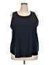 Van Heusen Black Sleeveless Blouse Size XXL - photo 1