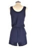 ADOME Solid Blue Romper Size S - photo 2