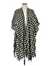 Do Everything in Love 100% Acrylic Black Poncho One size - photo 1
