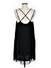BCBGeneration 100% Polyester Solid Black Casual Dress Size M - photo 2