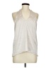 Superdown 100% Polyester Ivory Silver Sleeveless Blouse Size M - photo 1