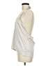 Superdown 100% Polyester Ivory Silver Sleeveless Blouse Size M - photo 5