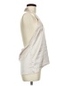 Superdown 100% Polyester Ivory Silver Sleeveless Blouse Size M - photo 4