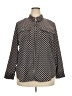 MICHAEL Michael Kors 100% Polyester Houndstooth Gray Jacket Size 2X - photo 1