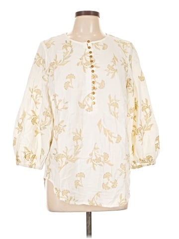 Floreat 3/4 Sleeve Blouse (view 1)