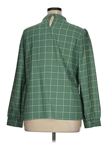 Allegra K Long Sleeve Blouse (view 2)