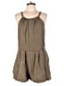 Zara Basic 100% Lyocell Solid Brown Romper Size L - photo 1