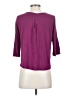J.Jill Purple 3/4 Sleeve Top Size S - photo 2