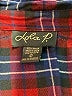 Lola 100% Rayon Plaid Blue 3/4 Sleeve Blouse Size S - photo 7