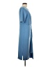 Betabrand 100% Polyester Blue Casual Dress Size L - photo 4