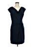 MICHAEL Michael Kors Solid Blue Cocktail Dress Size M - photo 1