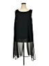 Torrid 100% Polyester Black Sleeveless Blouse Size 3X Plus (3) - photo 1