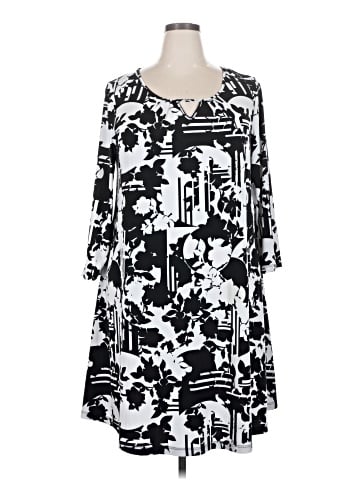 Kaari Blue Casual Dress (view 1)