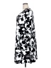 Kaari Blue Print Black Casual Dress Size 2X - photo 5