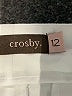 Crosby Solid Ivory Casual Pants Size 12 - photo 7
