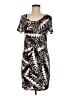 Threads Print Black Casual Dress Size M - photo 1