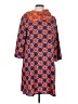 Mud Pie 100% Polyester Orange Casual Dress Size L - photo 1