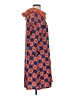 Mud Pie 100% Polyester Orange Casual Dress Size L - photo 4