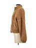Express Outlet 100% Polyester Brown Faux Fur Jacket Size S - photo 5