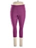 Ideology Purple Active Pants Size 1X - photo 1
