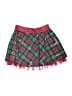 Justice Plaid Red Skirt Size 10 - photo 2