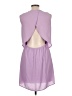 Francesca's 100% Polyester Solid Purple Casual Dress Size L - photo 2