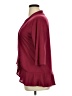 Cellabie 100% Polyester Burgundy Cardigan Size L - photo 5