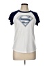 Superman Color Block White Short Sleeve T-Shirt Size L - photo 1