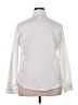 Assorted Brands 100% Cotton Solid Ivory Long Sleeve Blouse Size XXL - photo 2