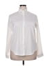 Assorted Brands 100% Cotton Solid Ivory Long Sleeve Blouse Size XXL - photo 1