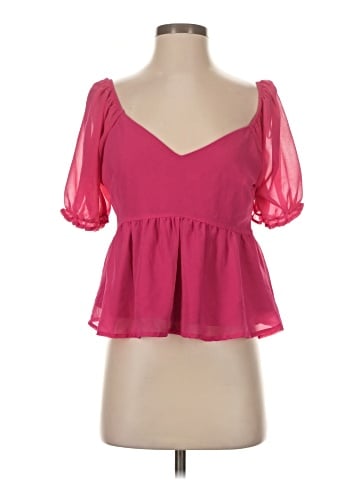 Dee Elly Short Sleeve Blouse (view 1)