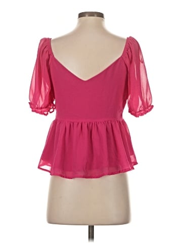 Dee Elly Short Sleeve Blouse (view 2)