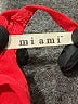 Miami 100% Nylon Red Casual Dress Size L - photo 8