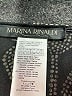 Marina Rinaldi 100% Polyester Black 3/4 Sleeve Blouse Size 16 (L) - photo 3