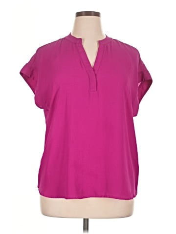 Cynthia Steffe Short Sleeve Blouse (view 1)